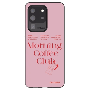 Picasee silikonový černý obal pro Samsung Galaxy S20 Ultra 5G G988F - Morning