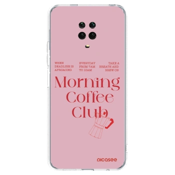 Picasee silikonový průhledný obal pro Xiaomi Redmi Note 9 Pro - Morning