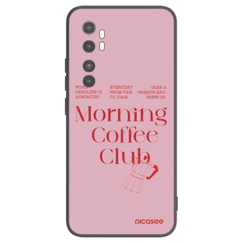Picasee silikonový černý obal pro Xiaomi Mi Note 10 Lite - Morning
