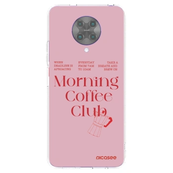 Picasee silikonový průhledný obal pro Xiaomi Poco F2 Pro - Morning