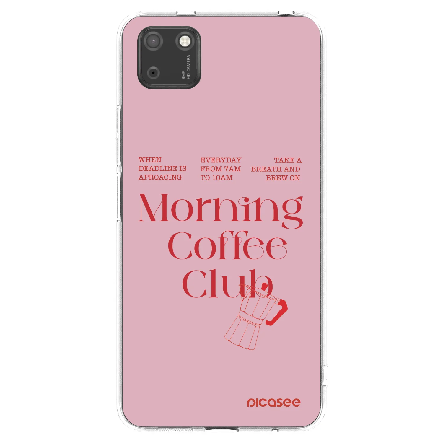 Picasee silikonový průhledný obal pro Huawei Y5P - Morning