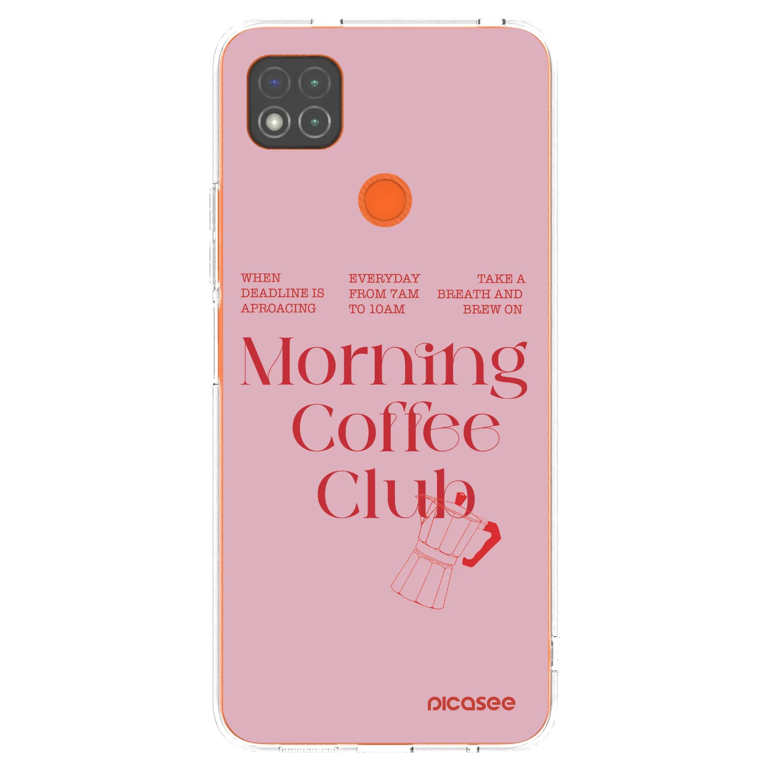 Picasee silikonový průhledný obal pro Xiaomi Redmi 9C - Morning