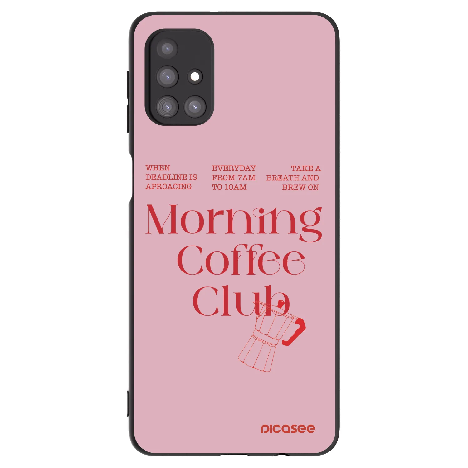 Picasee silikonový černý obal pro Samsung Galaxy M31s - Morning