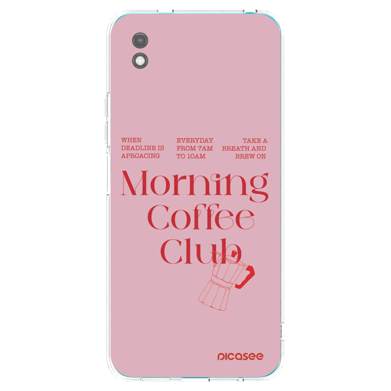 Picasee silikonový černý obal pro Xiaomi Redmi 9A - Morning