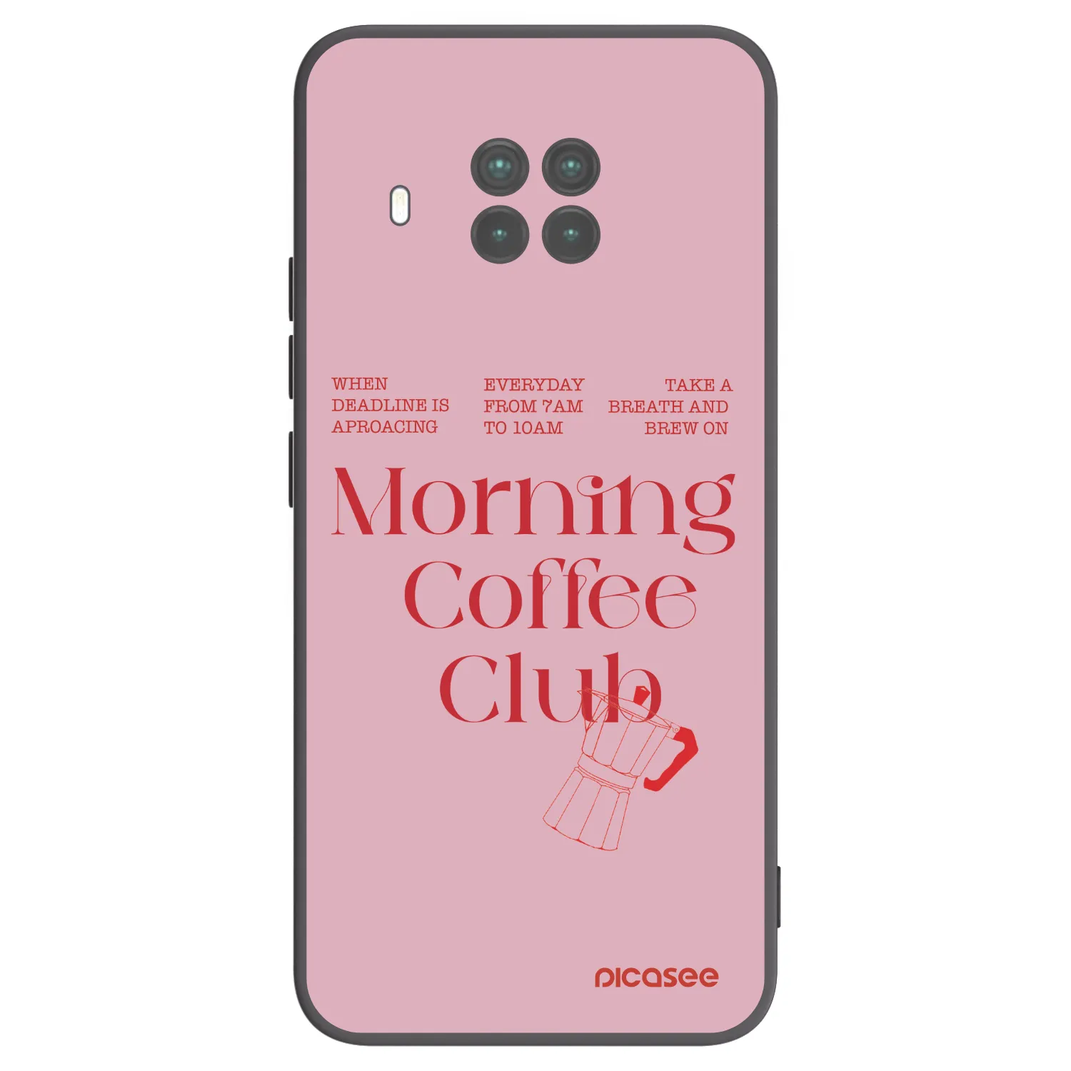 Picasee silikonový černý obal pro Xiaomi Mi 10T Lite - Morning