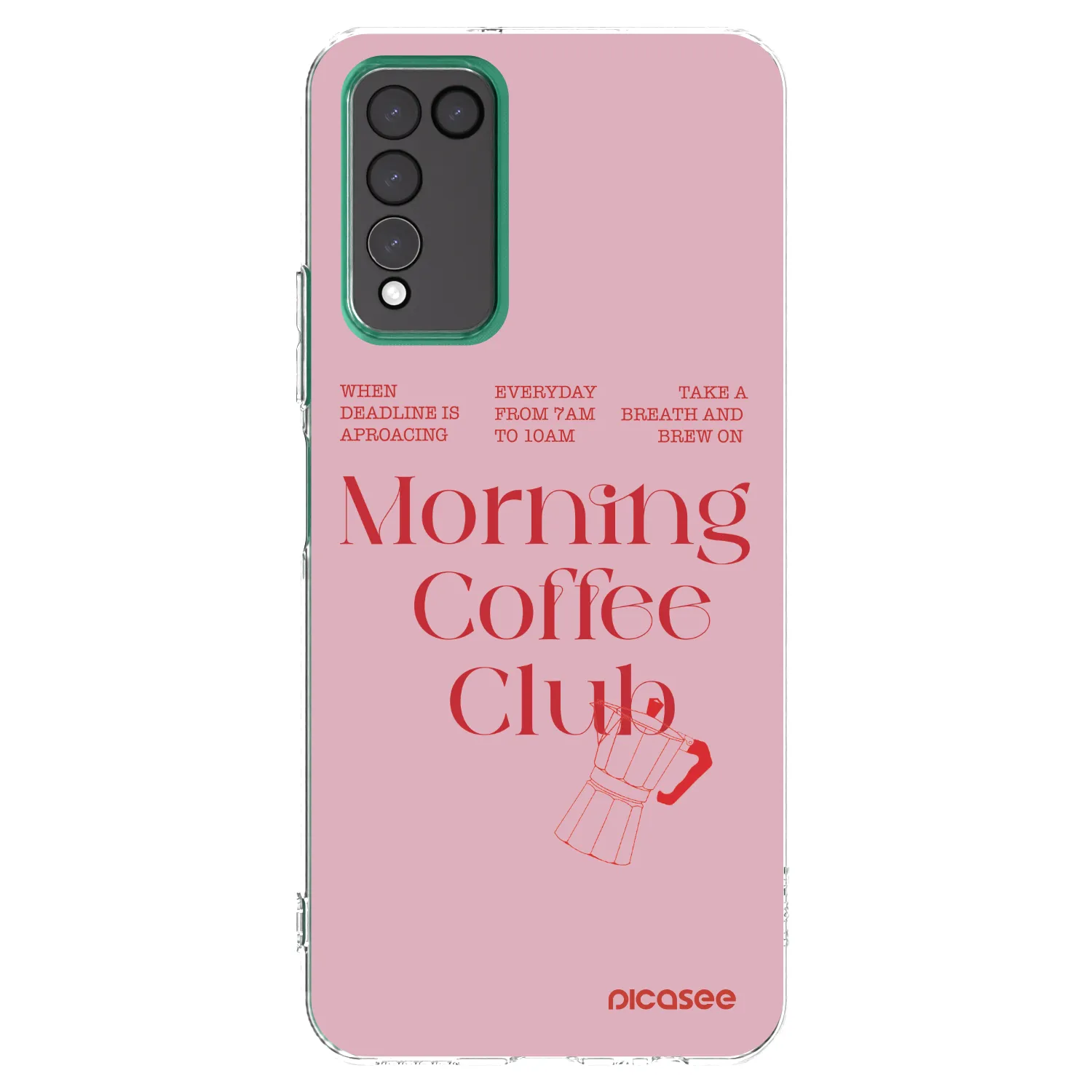 Picasee silikonový průhledný obal pro Honor 10X Lite - Morning