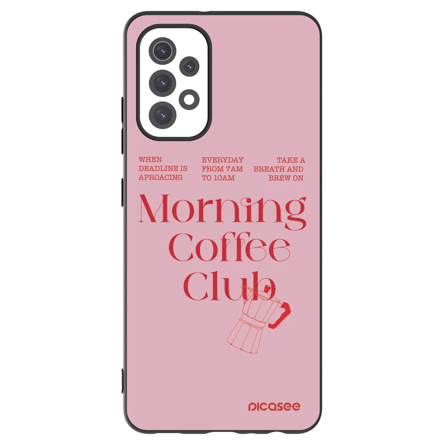 Picasee silikonový černý obal pro Samsung Galaxy A32 5G A326B - Morning