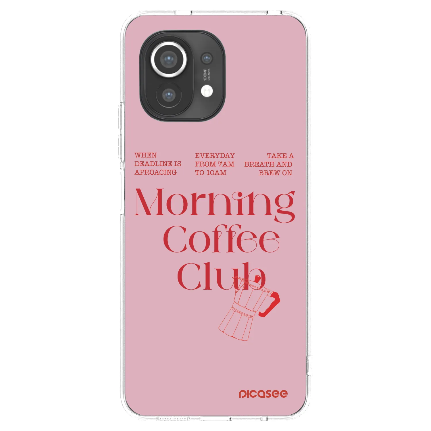 Picasee silikonový průhledný obal pro Xiaomi Mi 11 - Morning