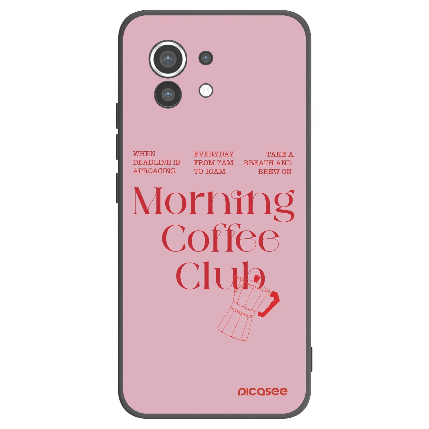 Picasee silikonový černý obal pro Xiaomi Mi 11 - Morning