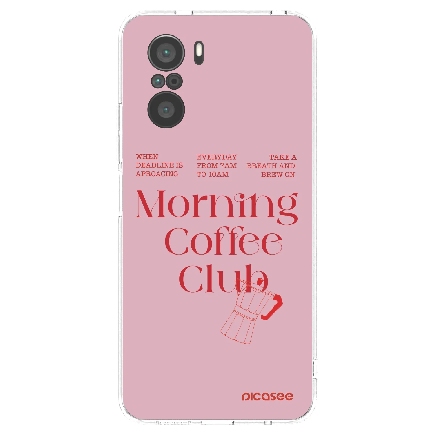 Picasee silikonový průhledný obal pro Xiaomi Poco F3 - Morning