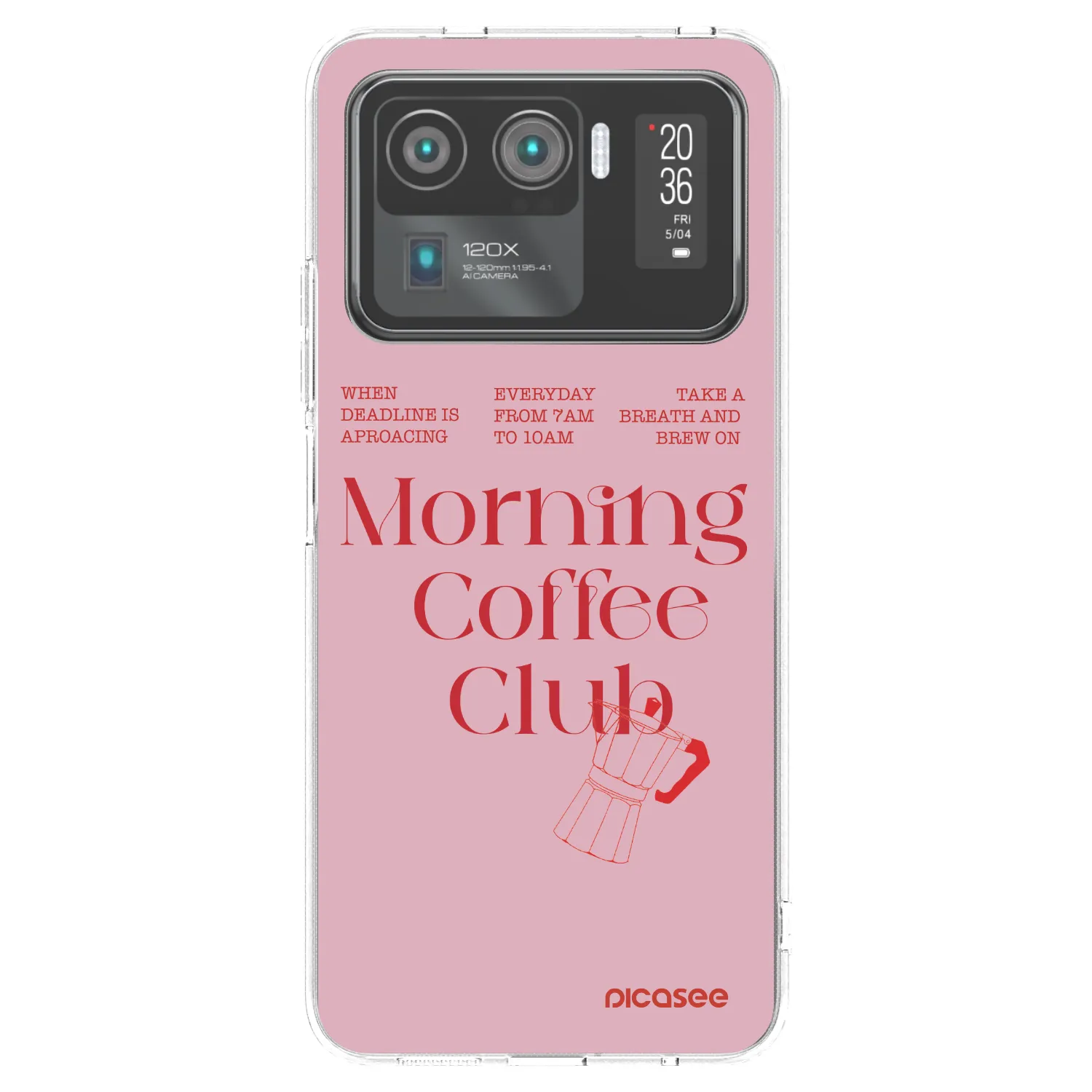 Picasee silikonový průhledný obal pro Xiaomi Mi 11 Ultra - Morning