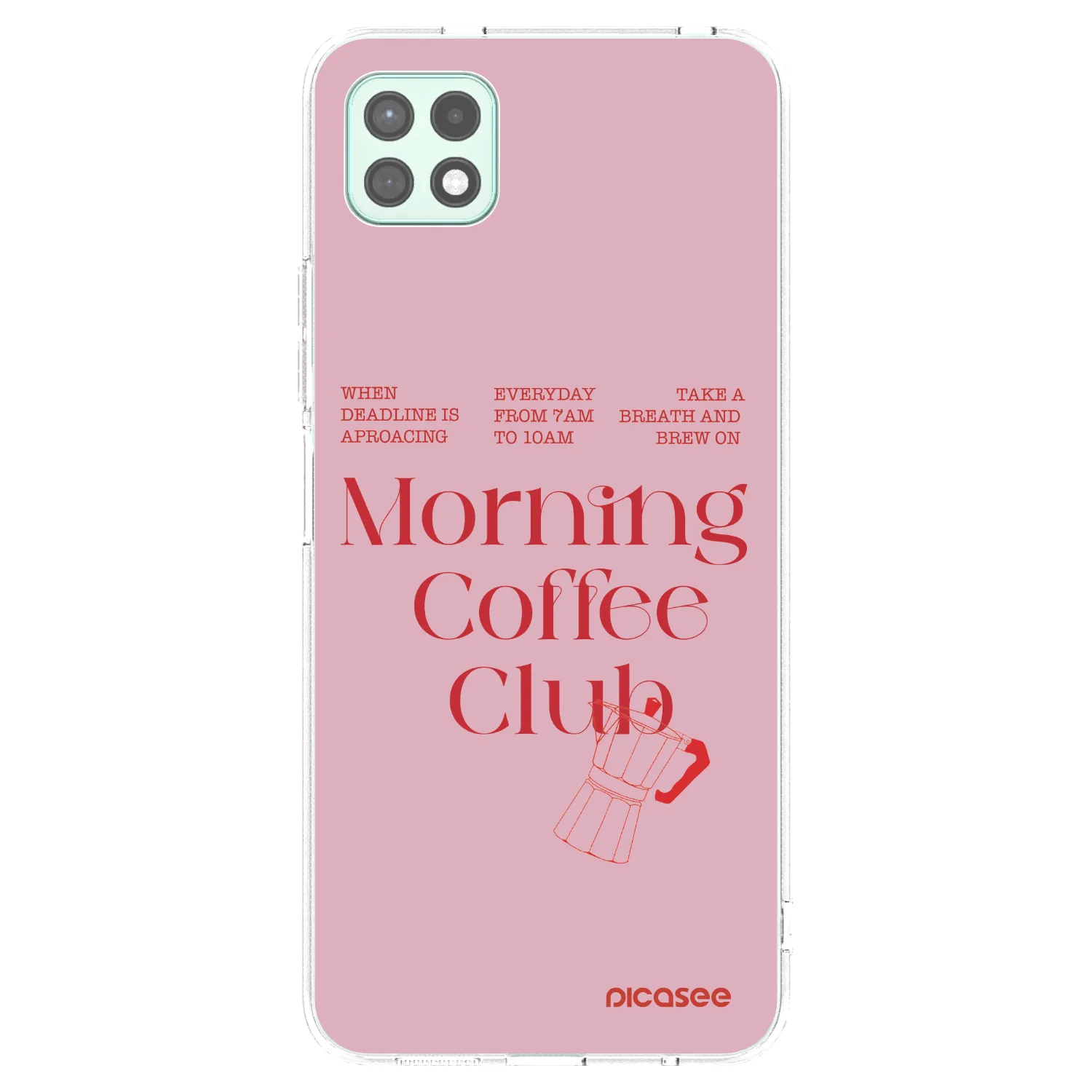 Picasee silikonový průhledný obal pro Samsung Galaxy A22 A226B 5G - Morning