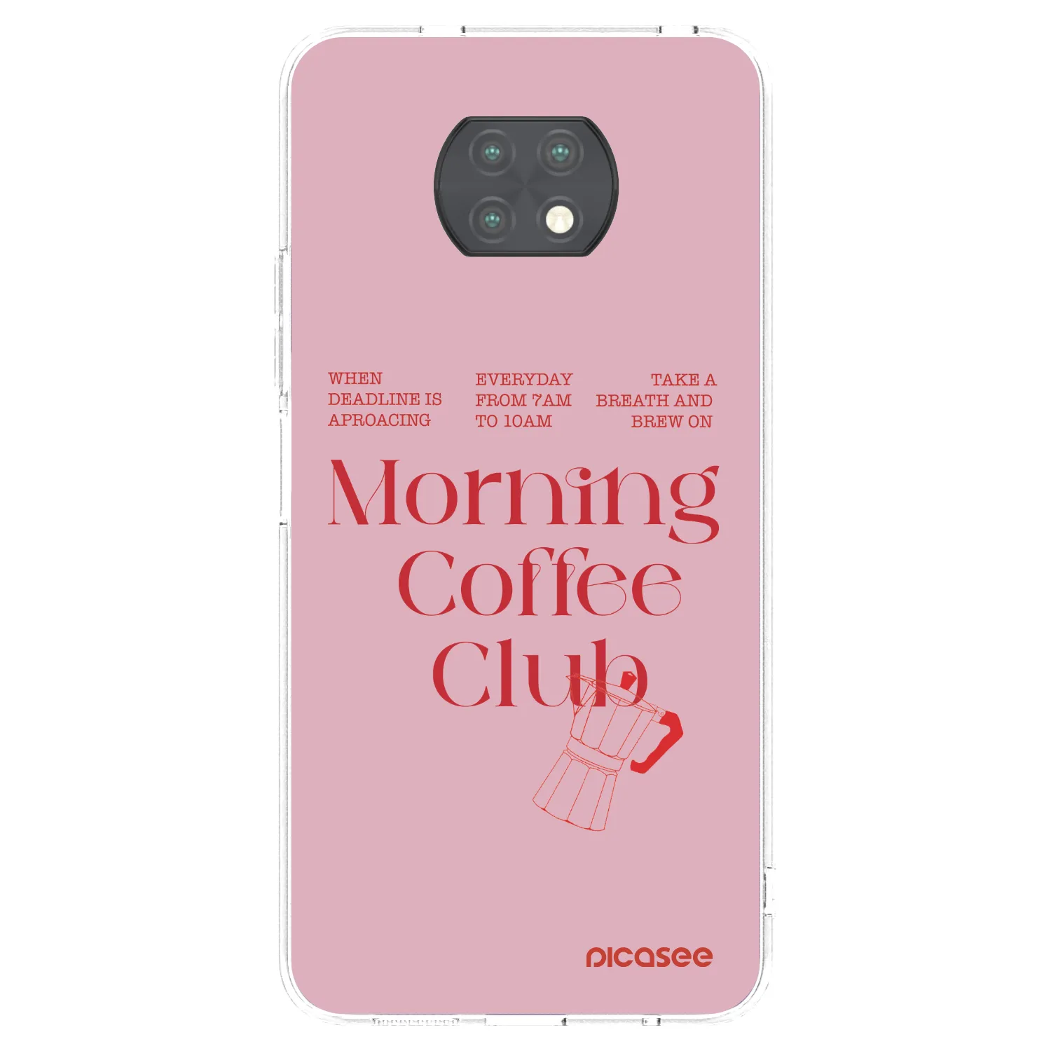 Picasee silikonový průhledný obal pro Xiaomi Redmi Note 9T - Morning