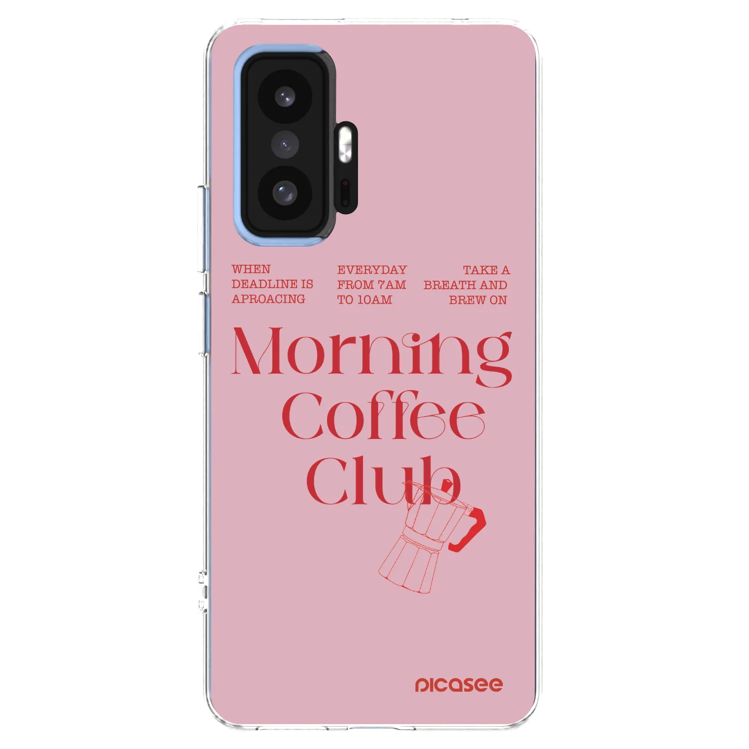 Picasee silikonový průhledný obal pro Xiaomi 11T Pro - Morning