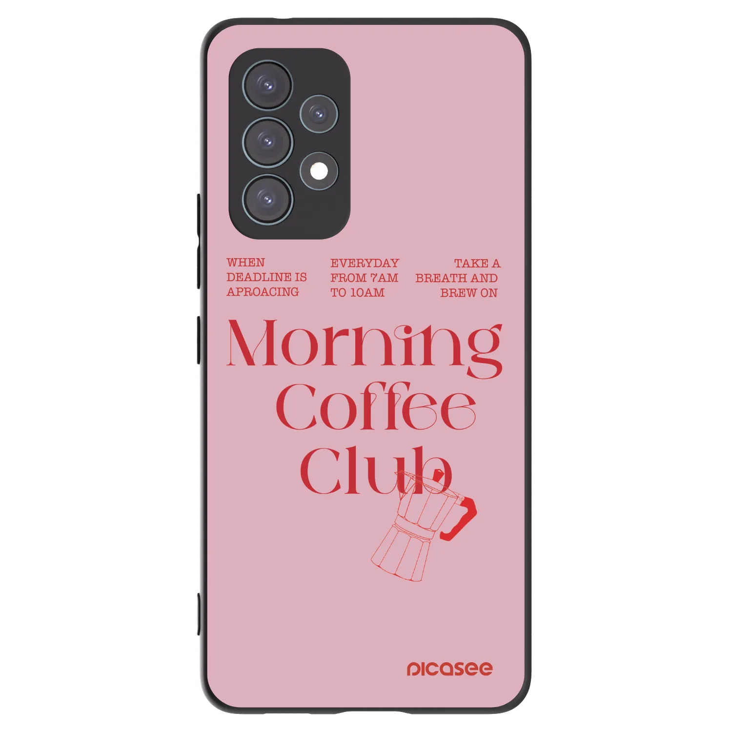Picasee silikonový černý obal pro Samsung Galaxy A53 5G A536 - Morning