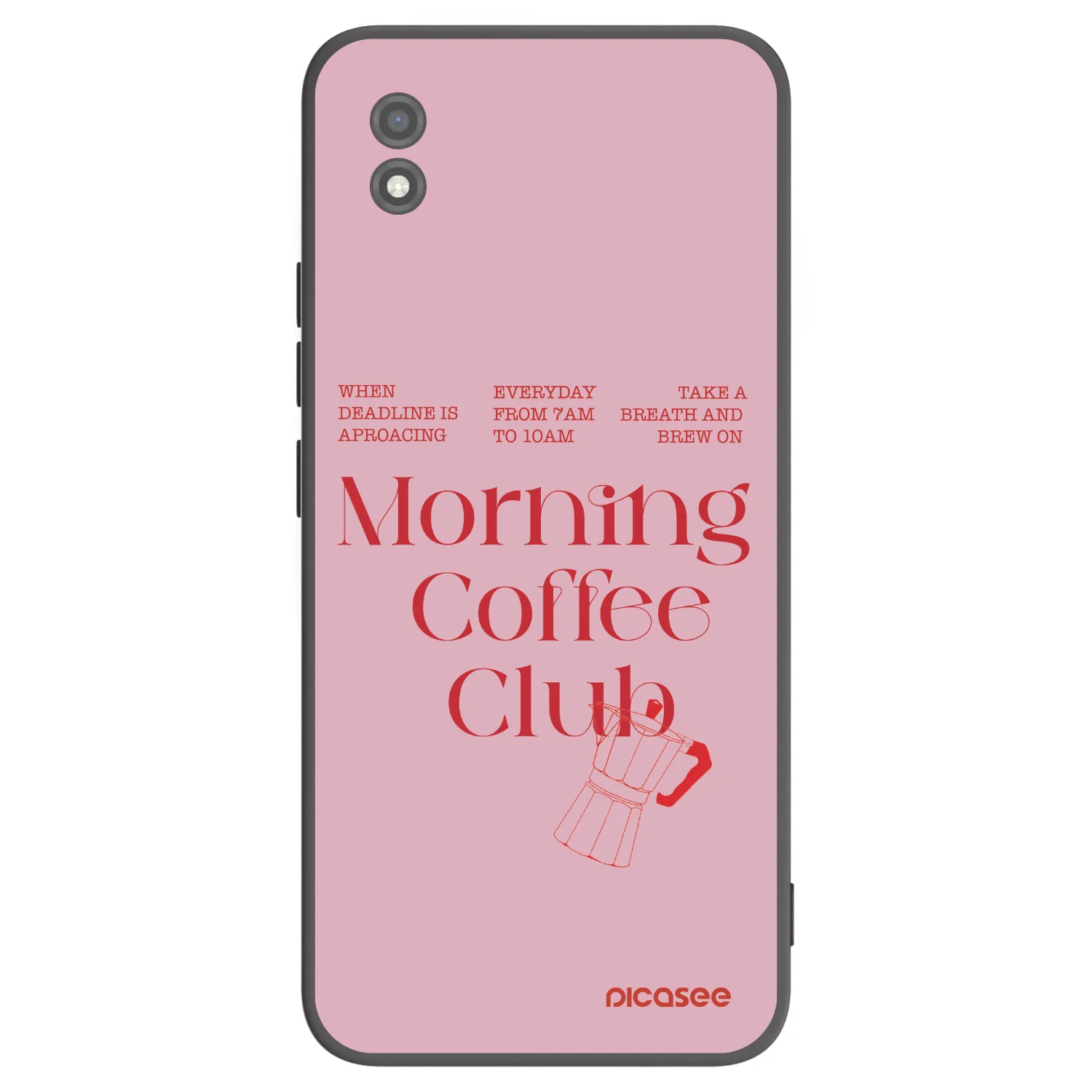 Picasee silikonový černý obal pro Realme C11 (2021) - Morning