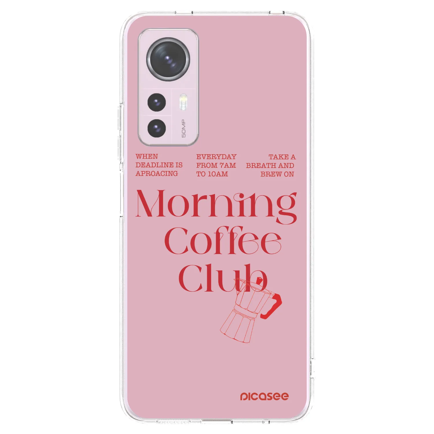 Picasee silikonový průhledný obal pro Xiaomi 12 - Morning
