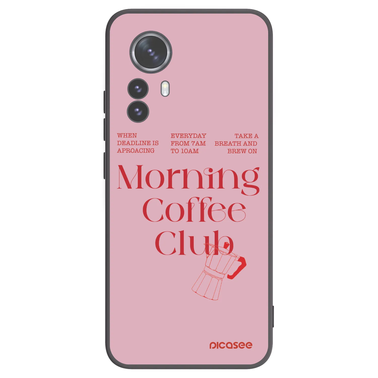 Picasee silikonový černý obal pro Xiaomi 12 Pro - Morning
