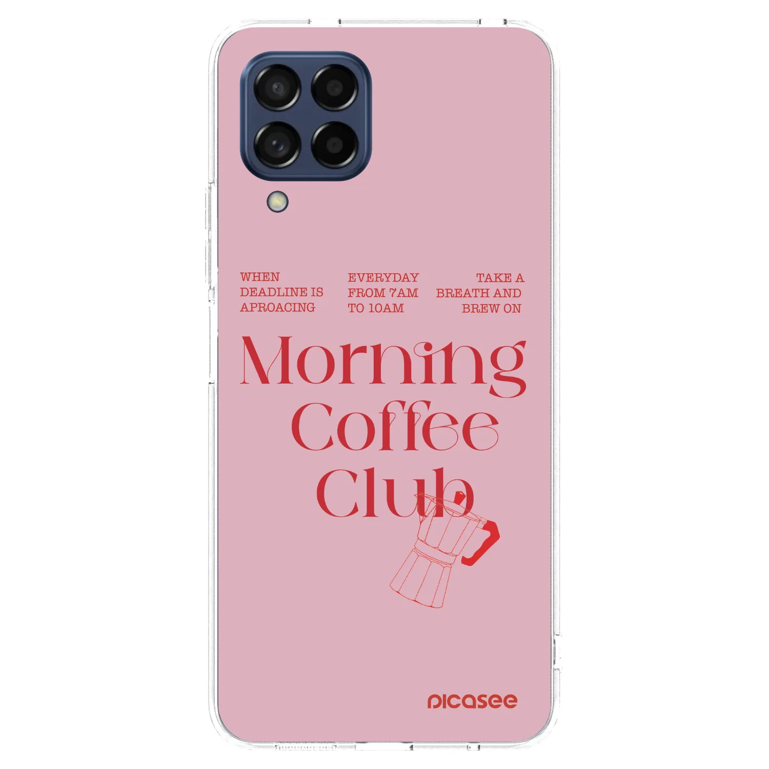 Picasee silikonový průhledný obal pro Samsung Galaxy M53 5G - Morning