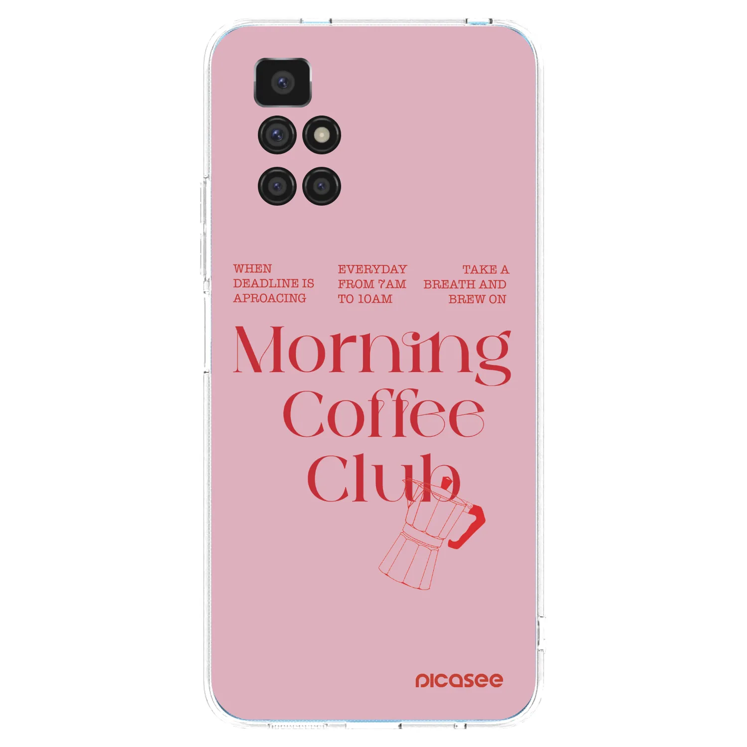 Picasee silikonový průhledný obal pro Xiaomi Redmi 10 (2022) - Morning
