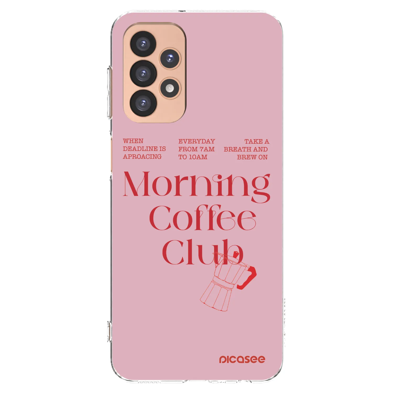 Picasee silikonový průhledný obal pro Samsung Galaxy A23 A236B 5G - Morning
