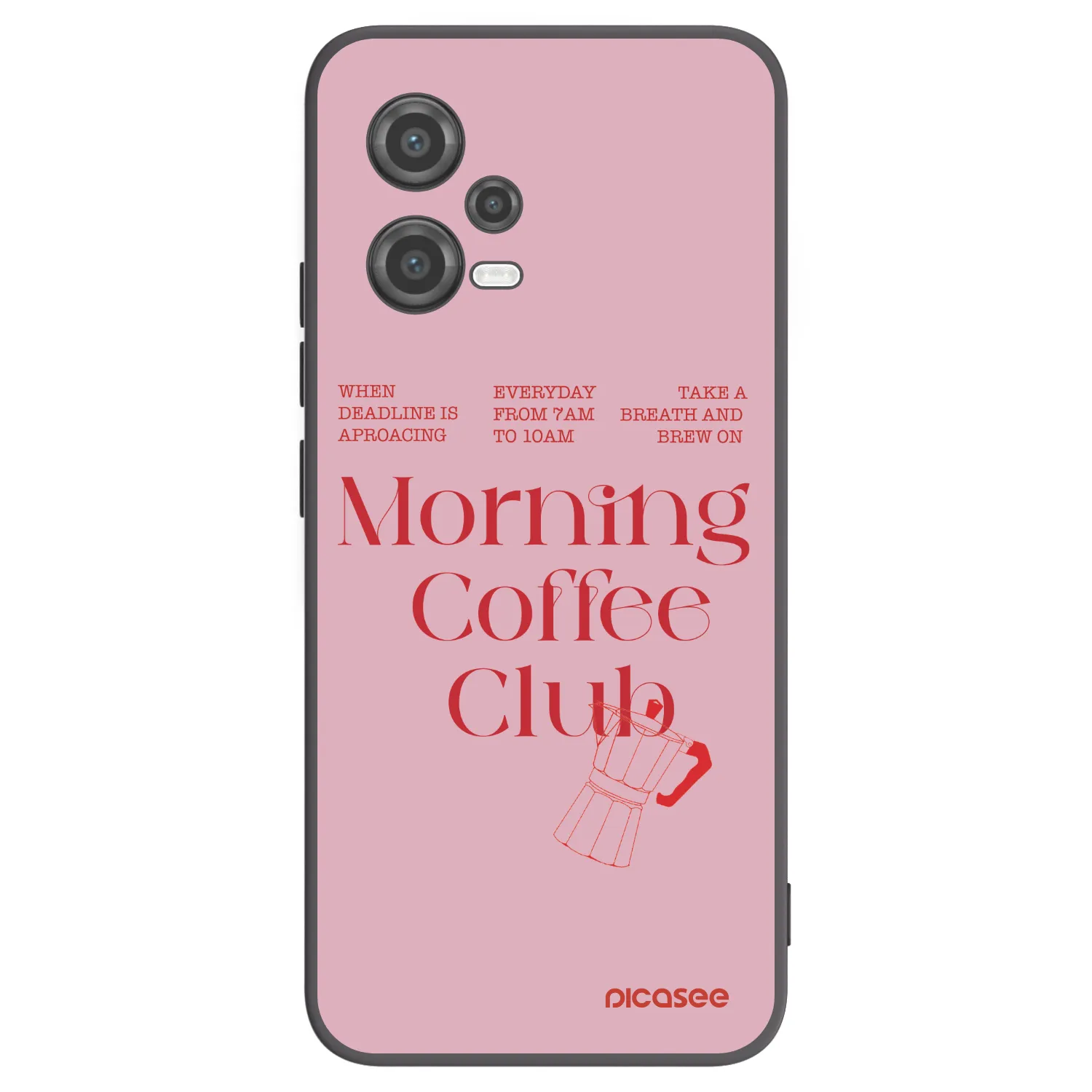 Picasee silikonový černý obal pro Xiaomi Poco X5 - Morning