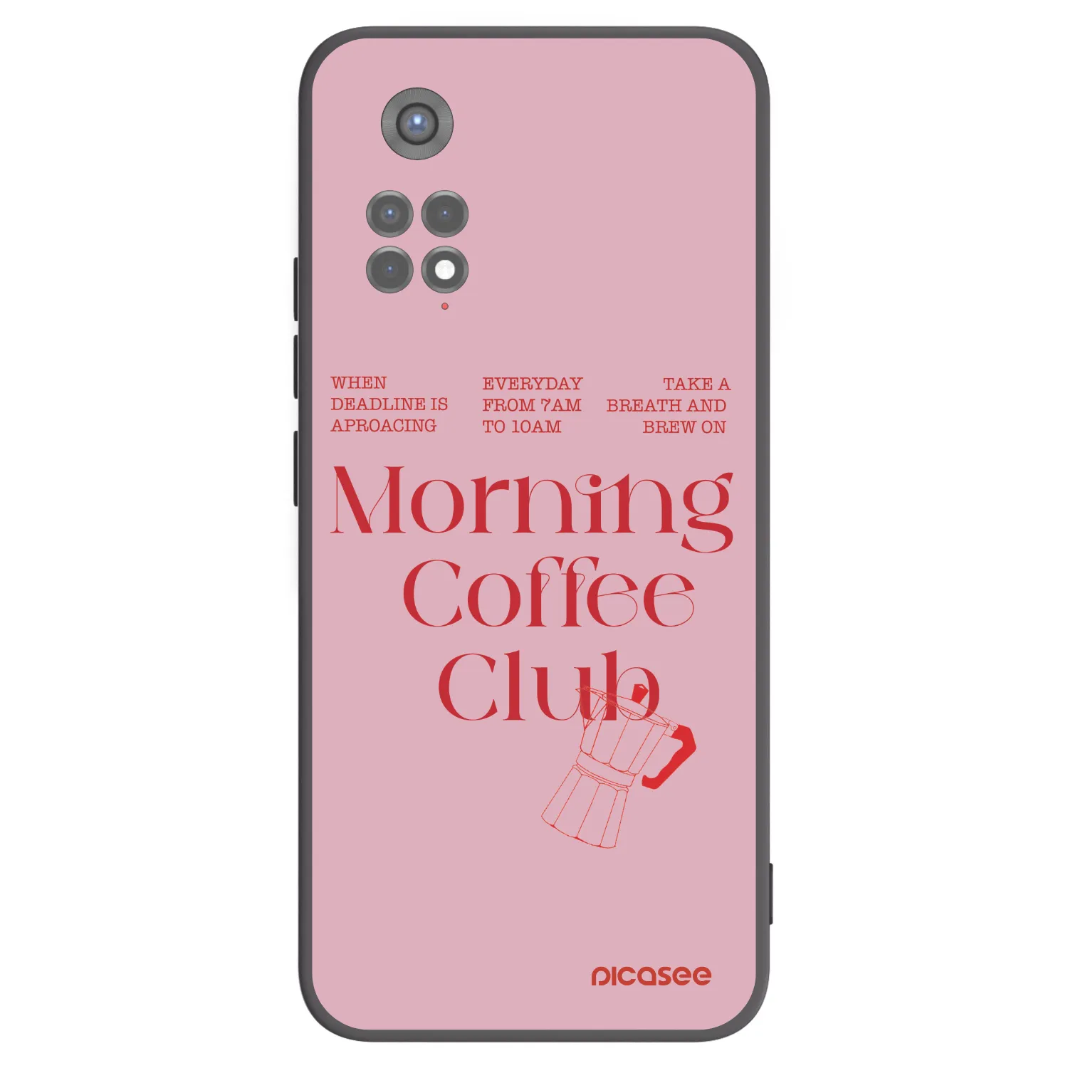 Picasee silikonový černý obal pro Xiaomi Redmi Note 11S 5G - Morning