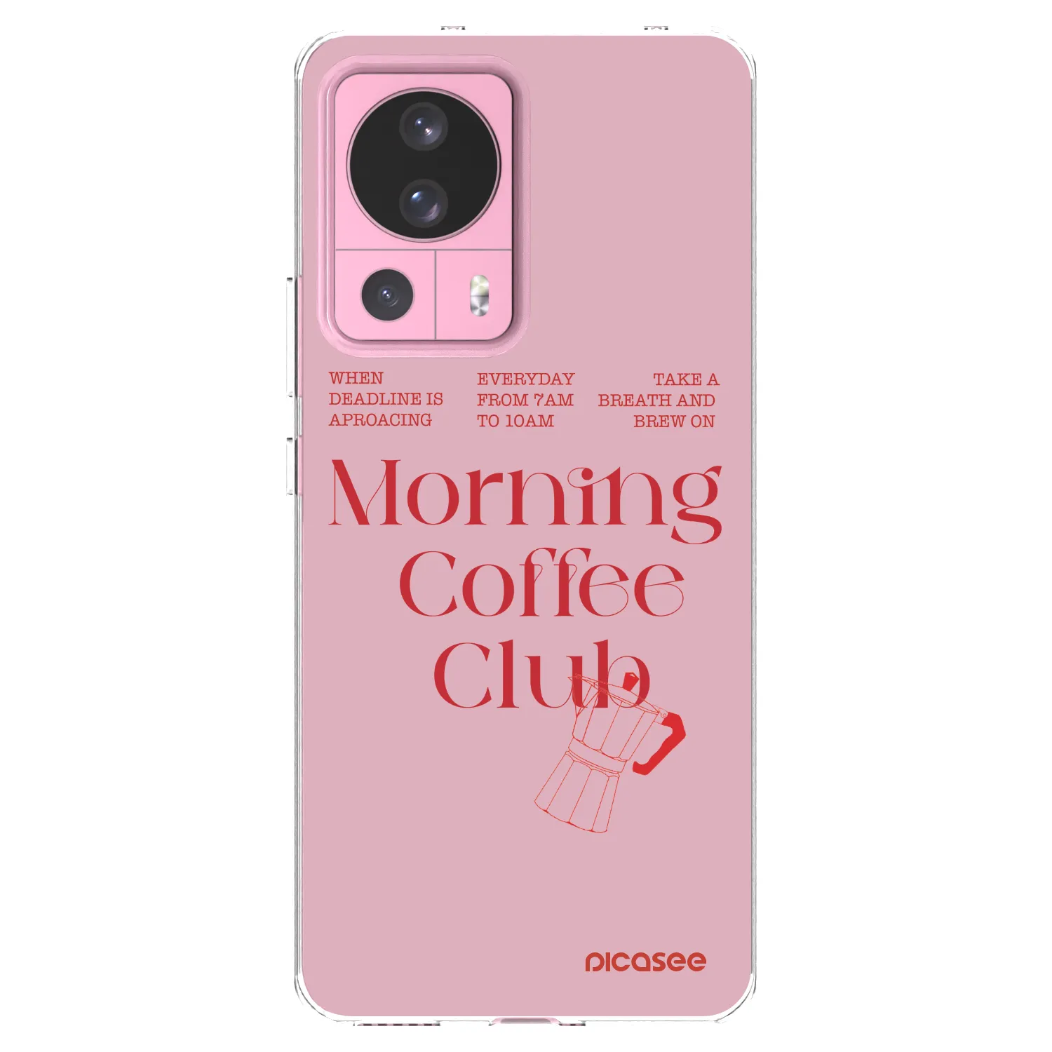 Picasee silikonový průhledný obal pro Xiaomi 13 Lite - Morning