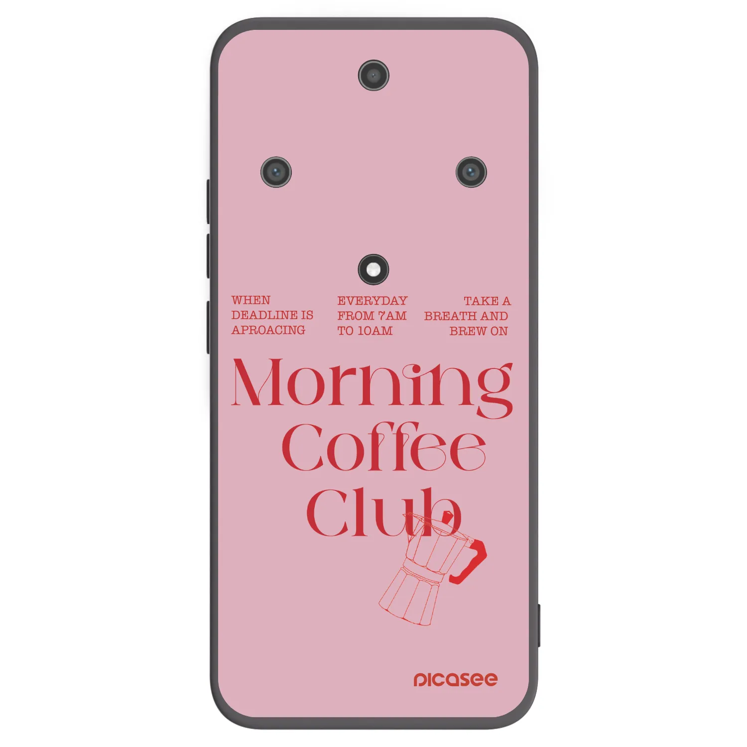 Picasee silikonový černý obal pro Honor Magic5 Lite 5G - Morning