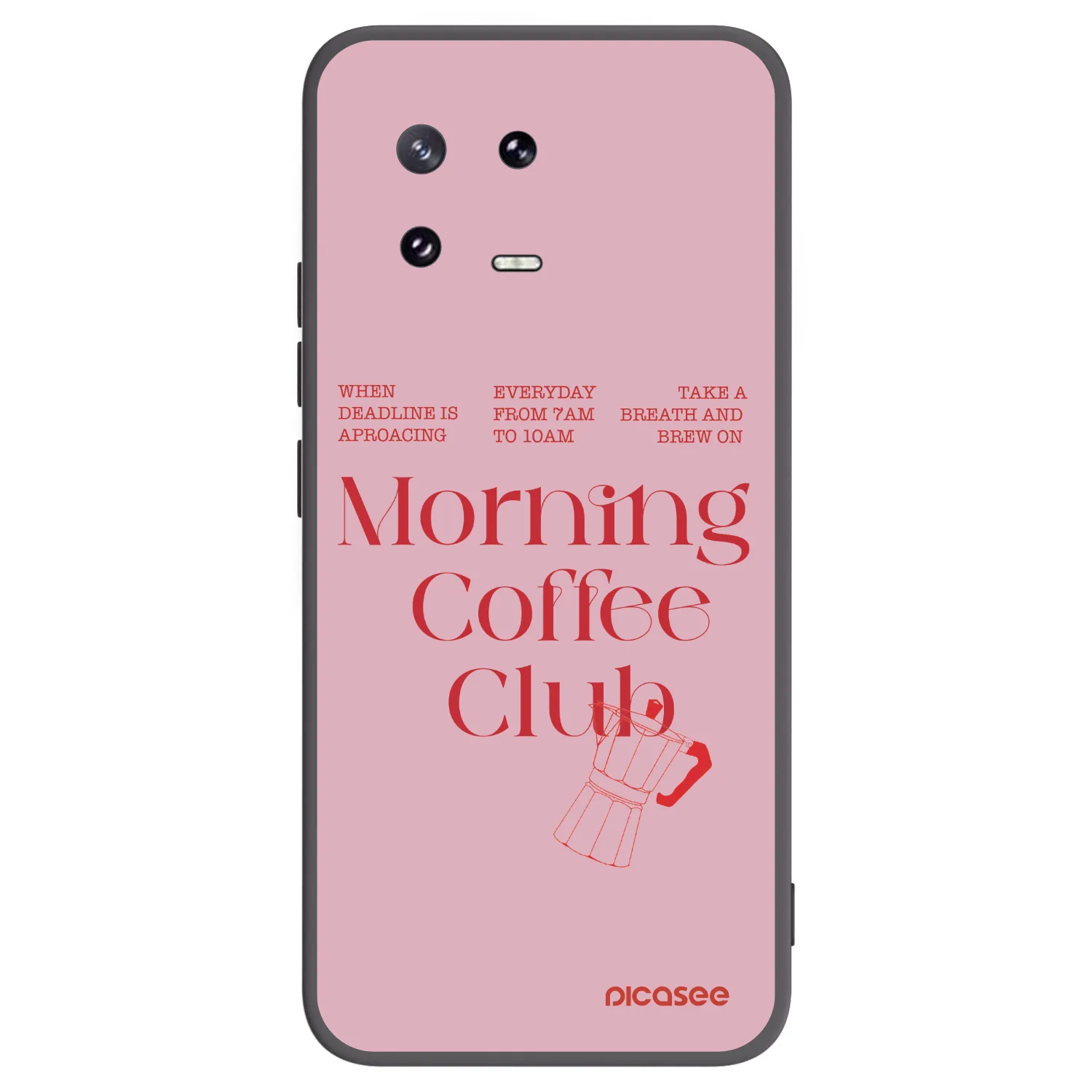 Picasee silikonový černý obal pro Xiaomi 13 Pro - Morning
