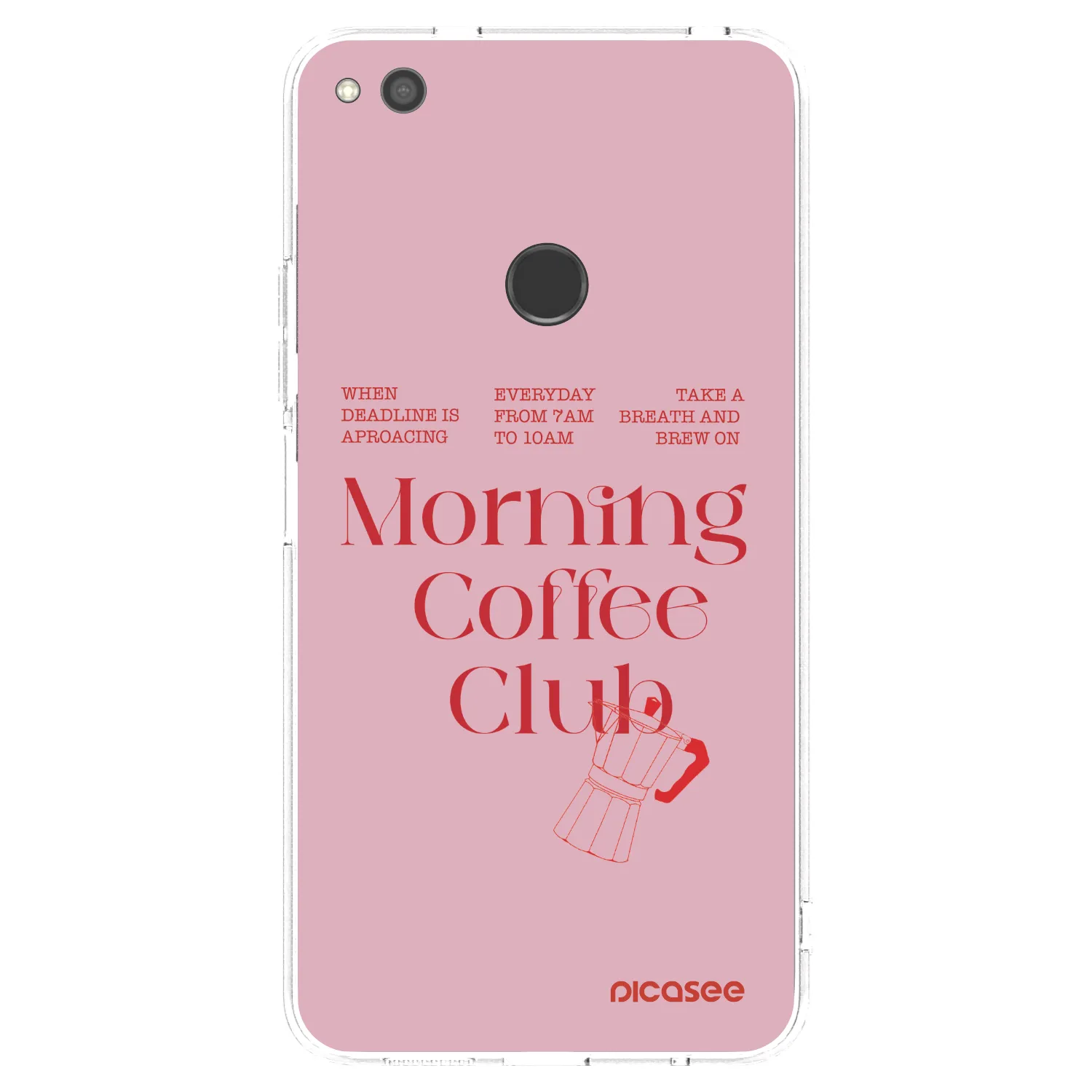 Picasee silikonový průhledný obal pro Huawei P9 Lite 2017 - Morning