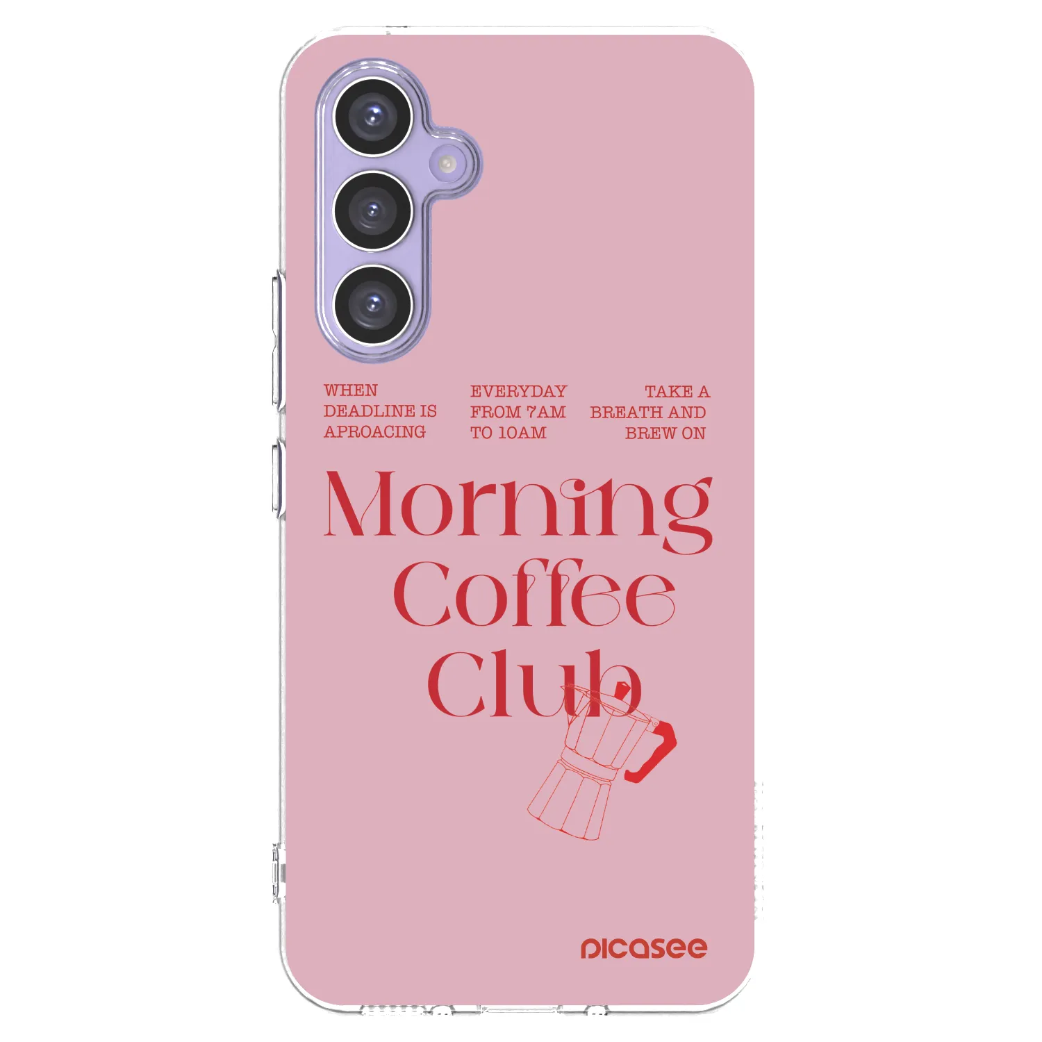 Picasee silikonový průhledný obal pro Samsung Galaxy A54 5G A546B - Morning