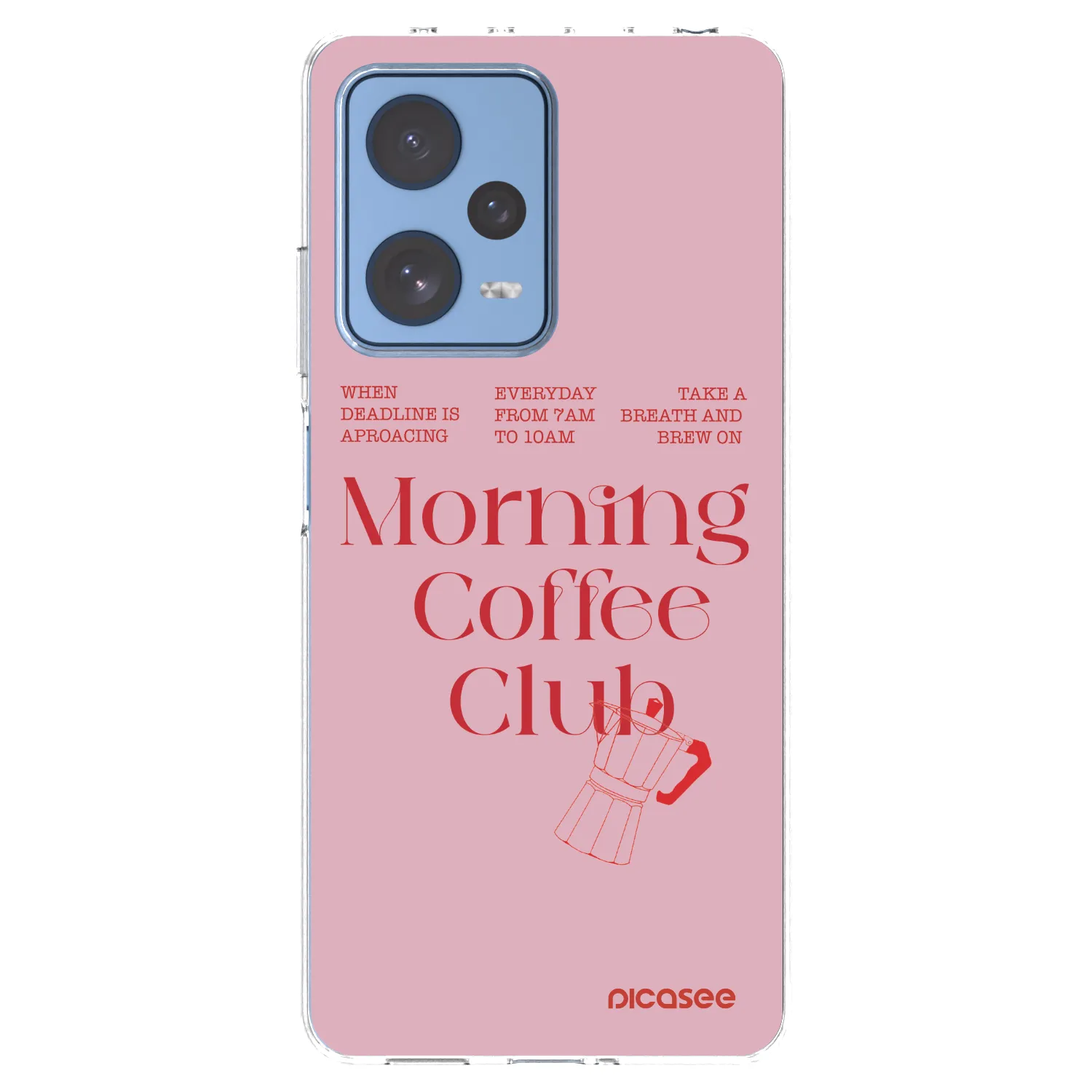 Picasee silikonový průhledný obal pro Xiaomi Redmi Note 12 Pro 5G - Morning