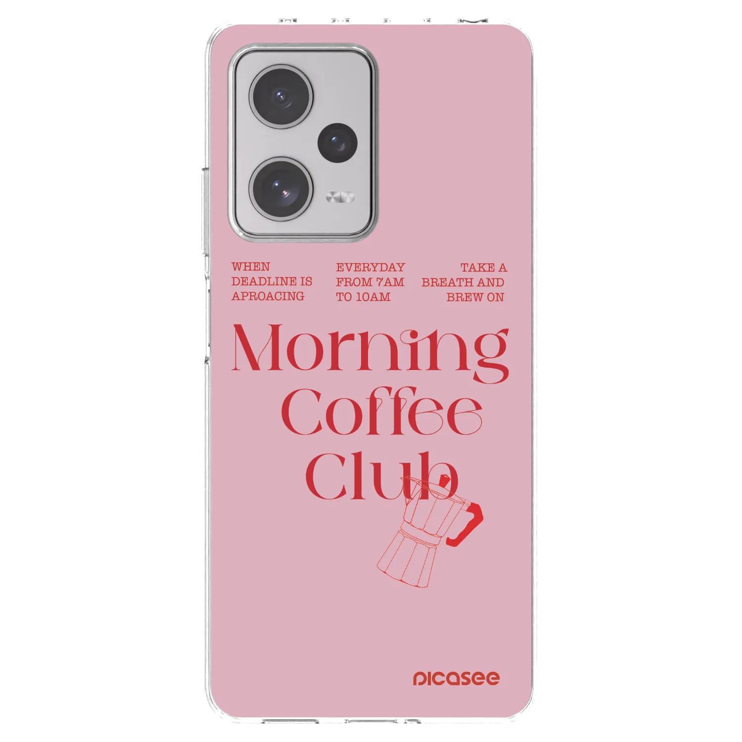 Picasee silikonový průhledný obal pro Xiaomi Redmi Note 12 Pro+ 5G - Morning