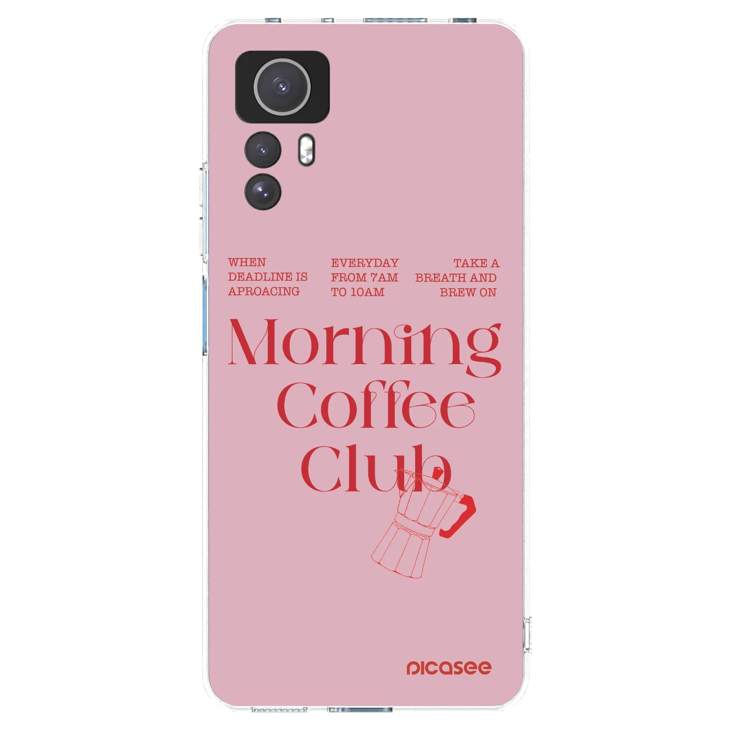 Picasee silikonový průhledný obal pro Xiaomi Redmi Note 12S - Morning