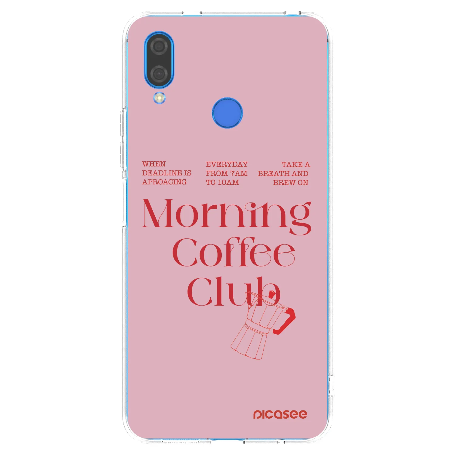 Picasee silikonový průhledný obal pro Huawei Nova 3 - Morning