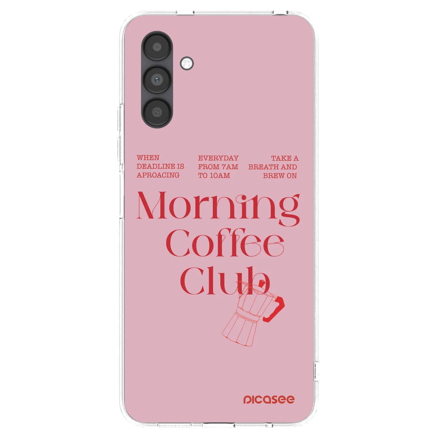 Picasee silikonový průhledný obal pro Samsung Galaxy A04s A047F - Morning
