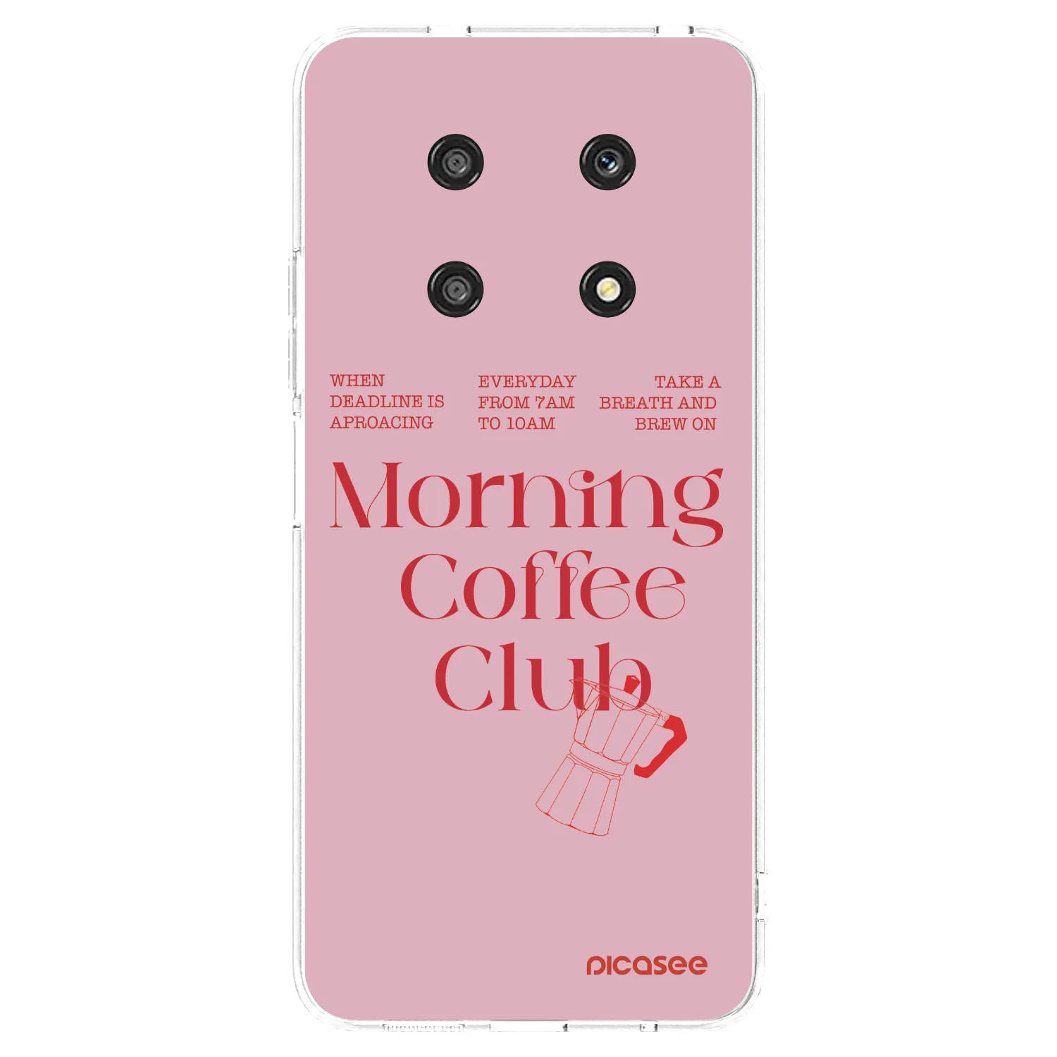 Picasee silikonový průhledný obal pro Honor Magic4 Lite 5G - Morning