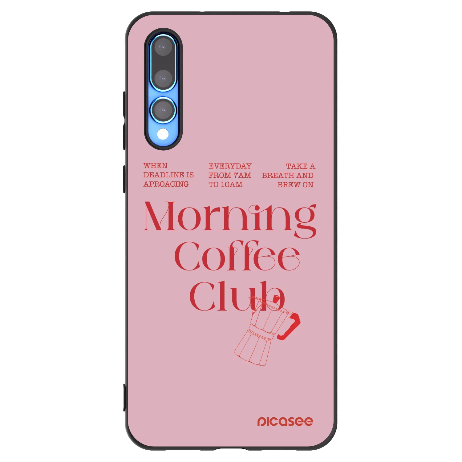 Picasee silikonový černý obal pro Huawei P20 Pro - Morning