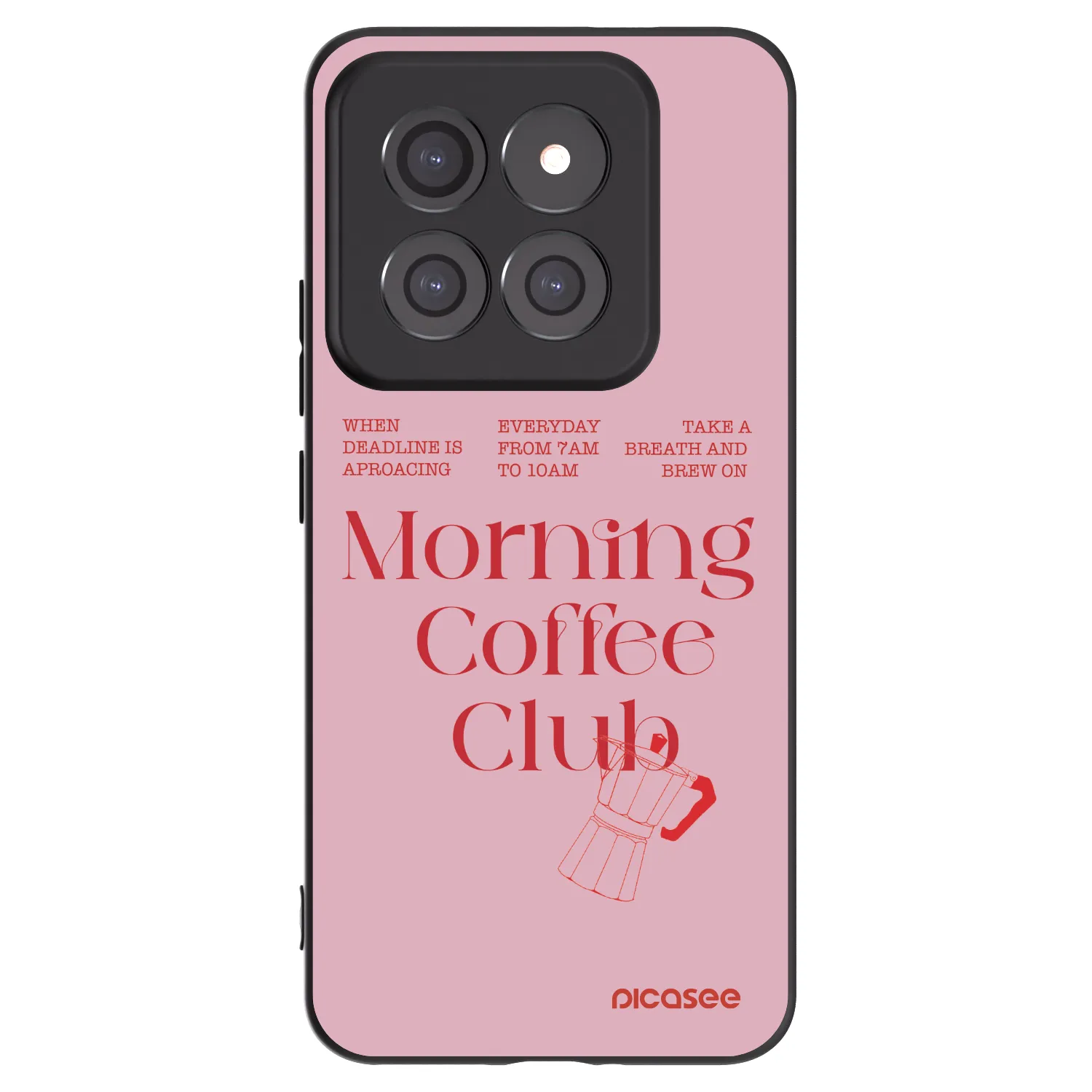 Picasee silikonový černý obal pro Xiaomi 14 Pro - Morning