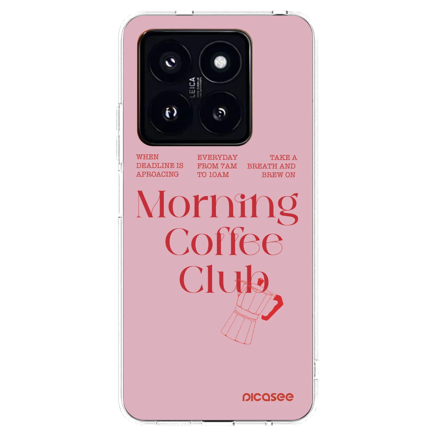 Picasee silikonový průhledný obal pro Xiaomi 14 Pro - Morning