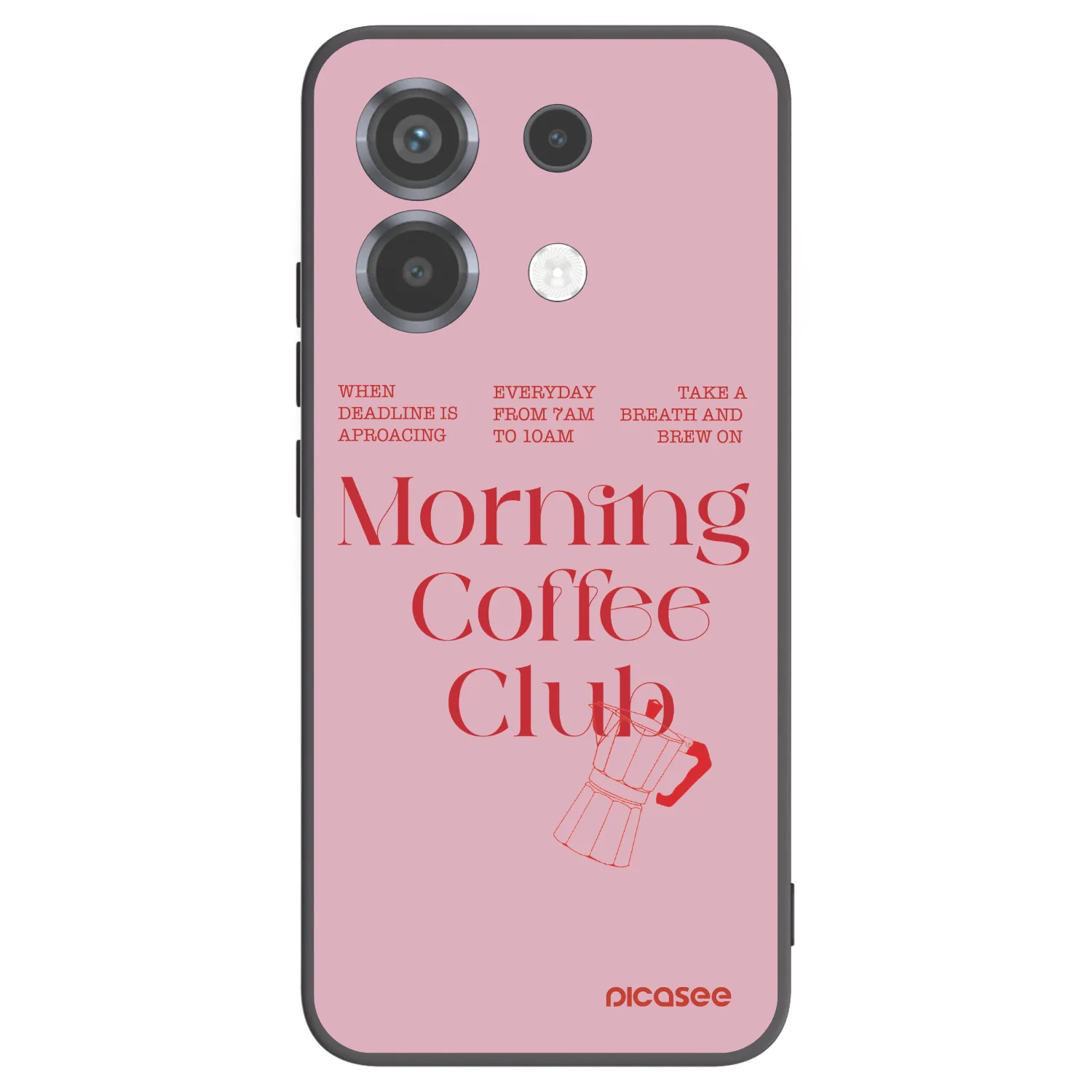 Picasee silikonový černý obal pro Xiaomi Poco X6 - Morning