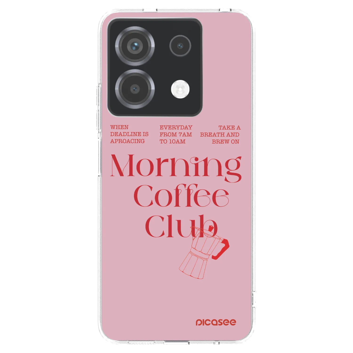 Picasee silikonový průhledný obal pro Xiaomi Poco X6 - Morning