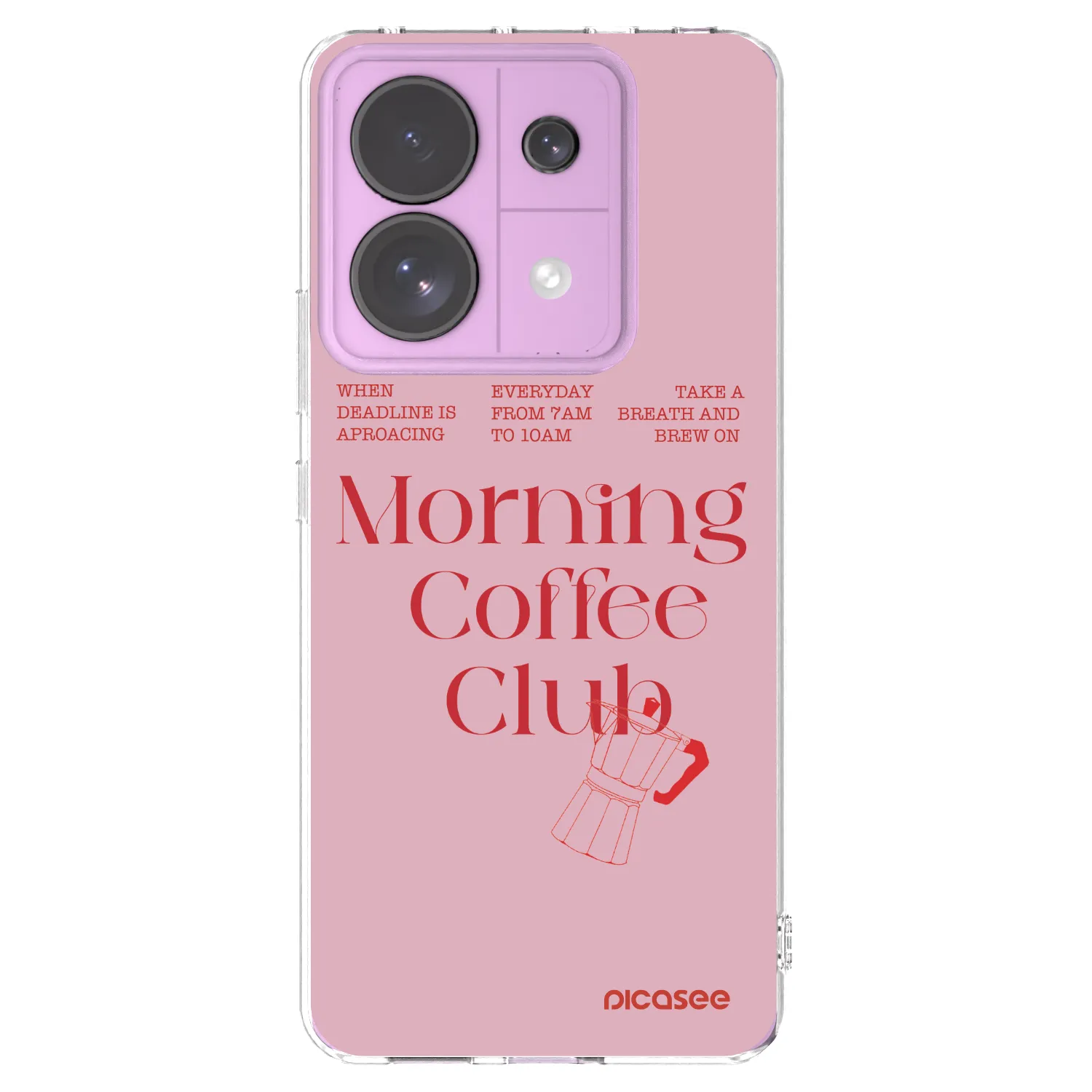 Picasee silikonový průhledný obal pro Xiaomi Redmi Note 13 Pro 5G - Morning