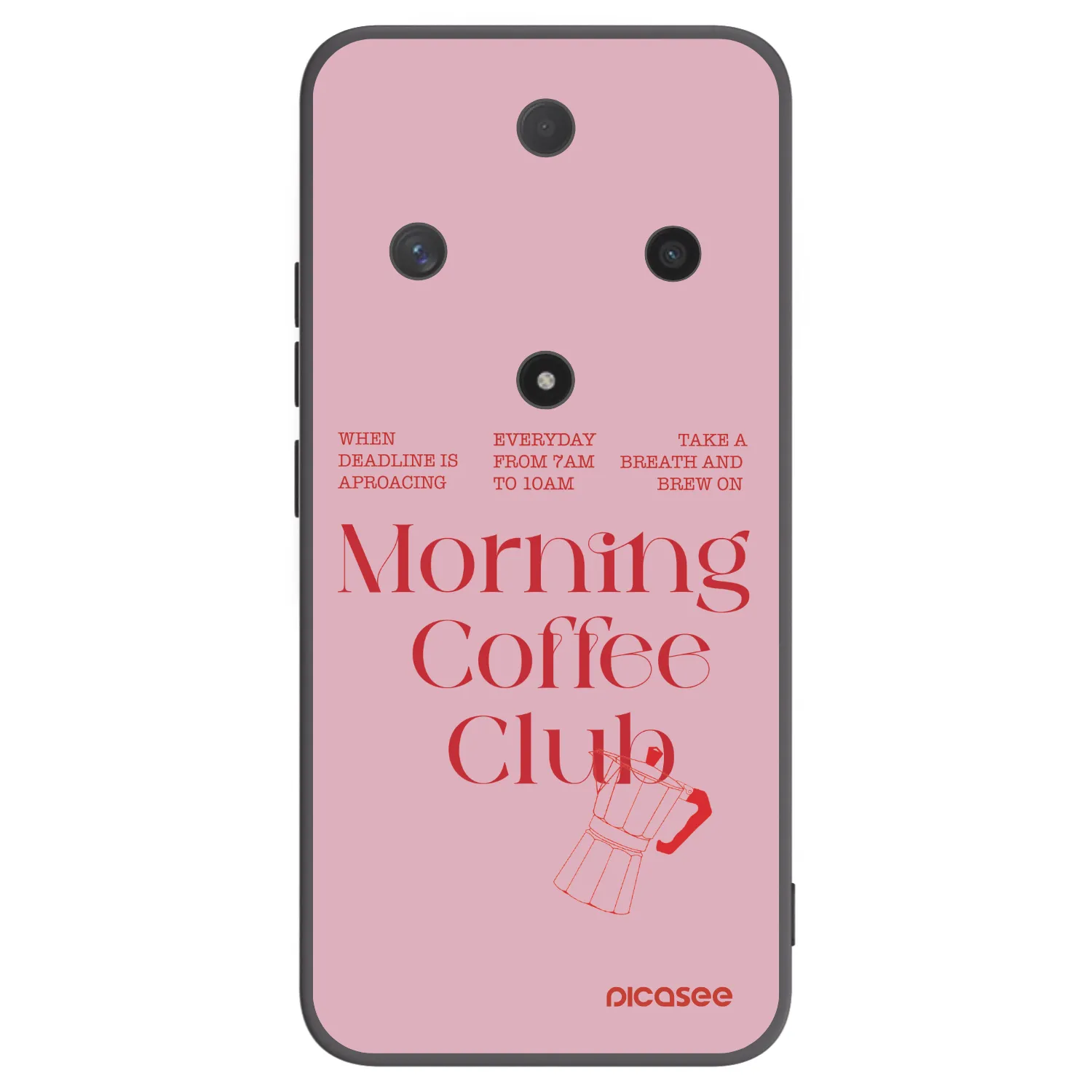 Picasee silikonový černý obal pro Honor Magic6 Lite 5G - Morning