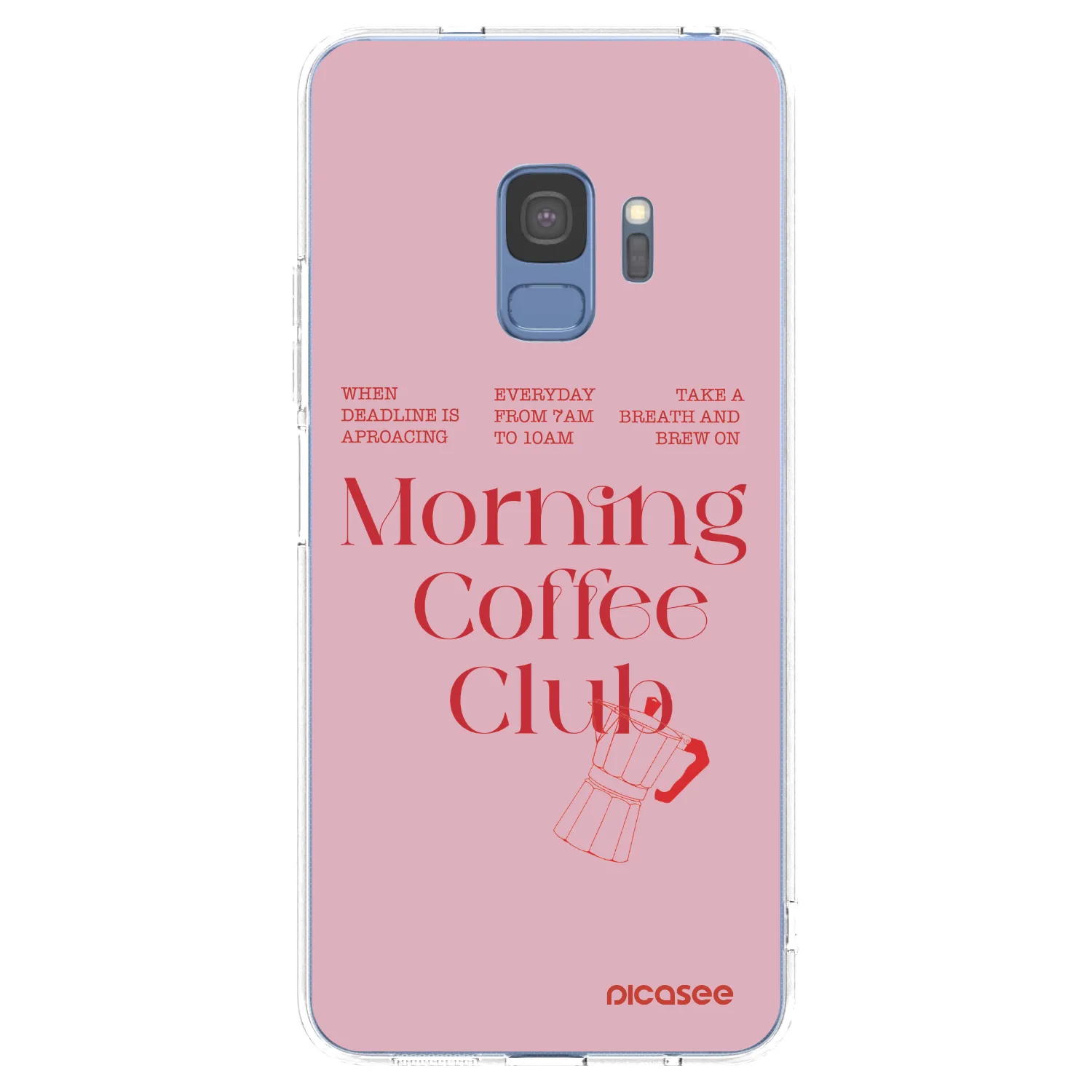 Picasee silikonový průhledný obal pro Samsung Galaxy S9 G960F - Morning