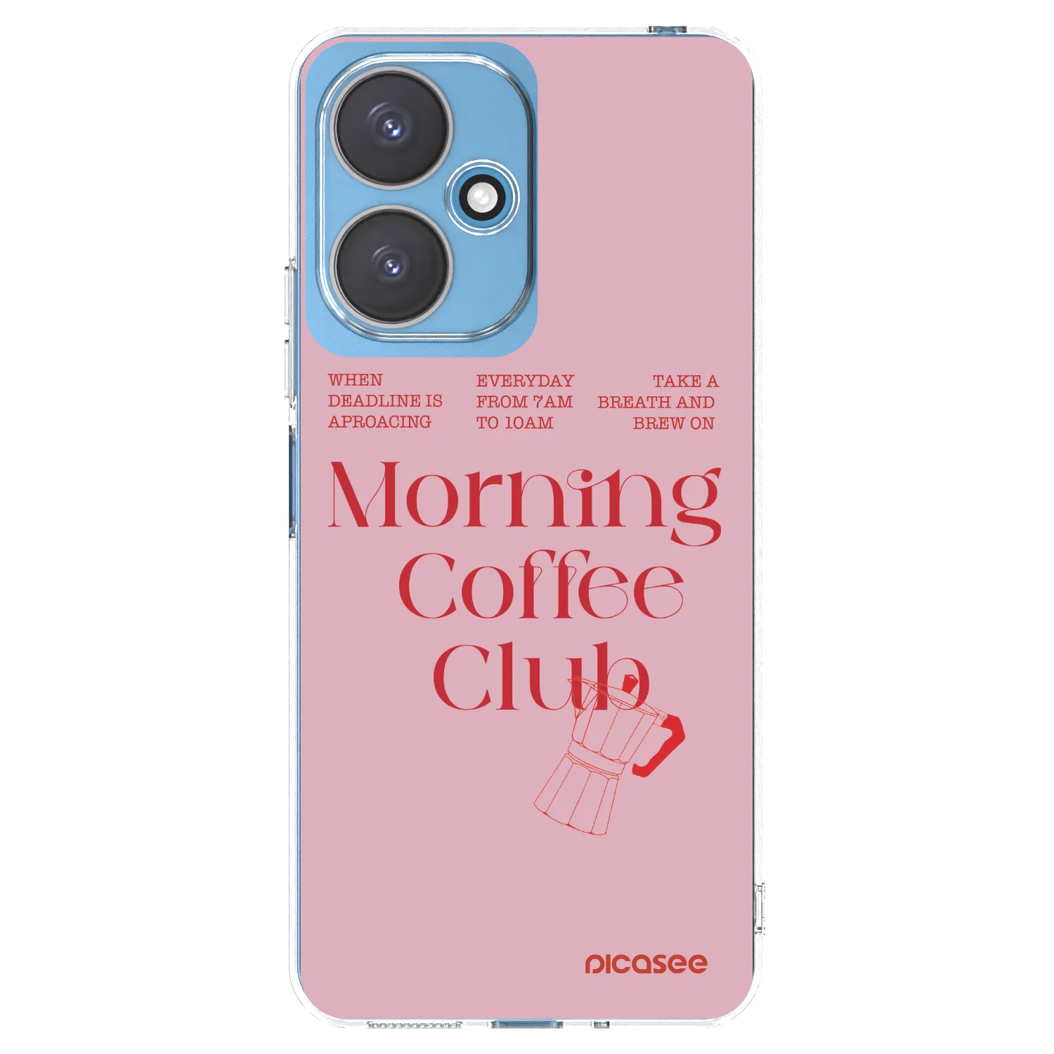 Picasee silikonový průhledný obal pro Xiaomi Redmi 13C 5G - Morning