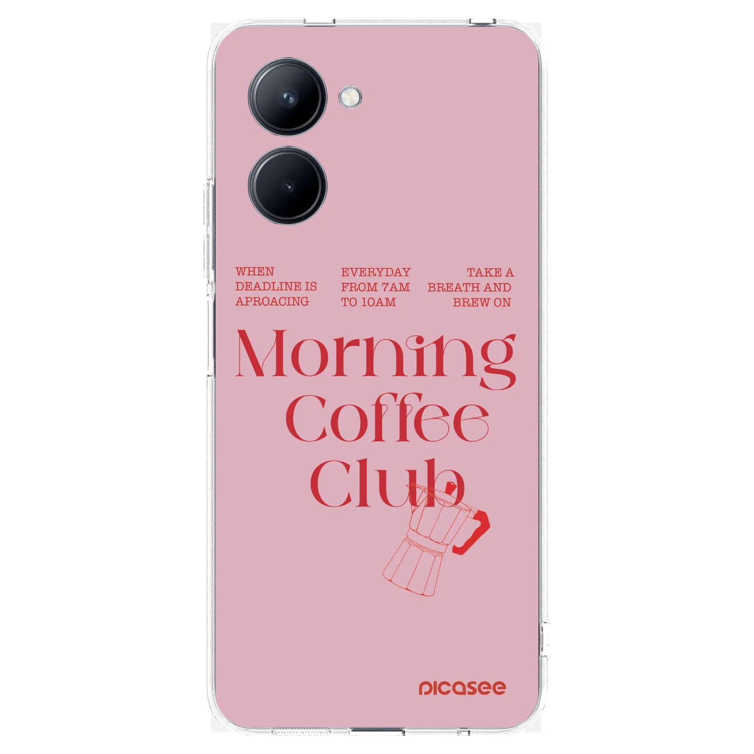 Picasee silikonový průhledný obal pro Realme C33 (2023) - Morning
