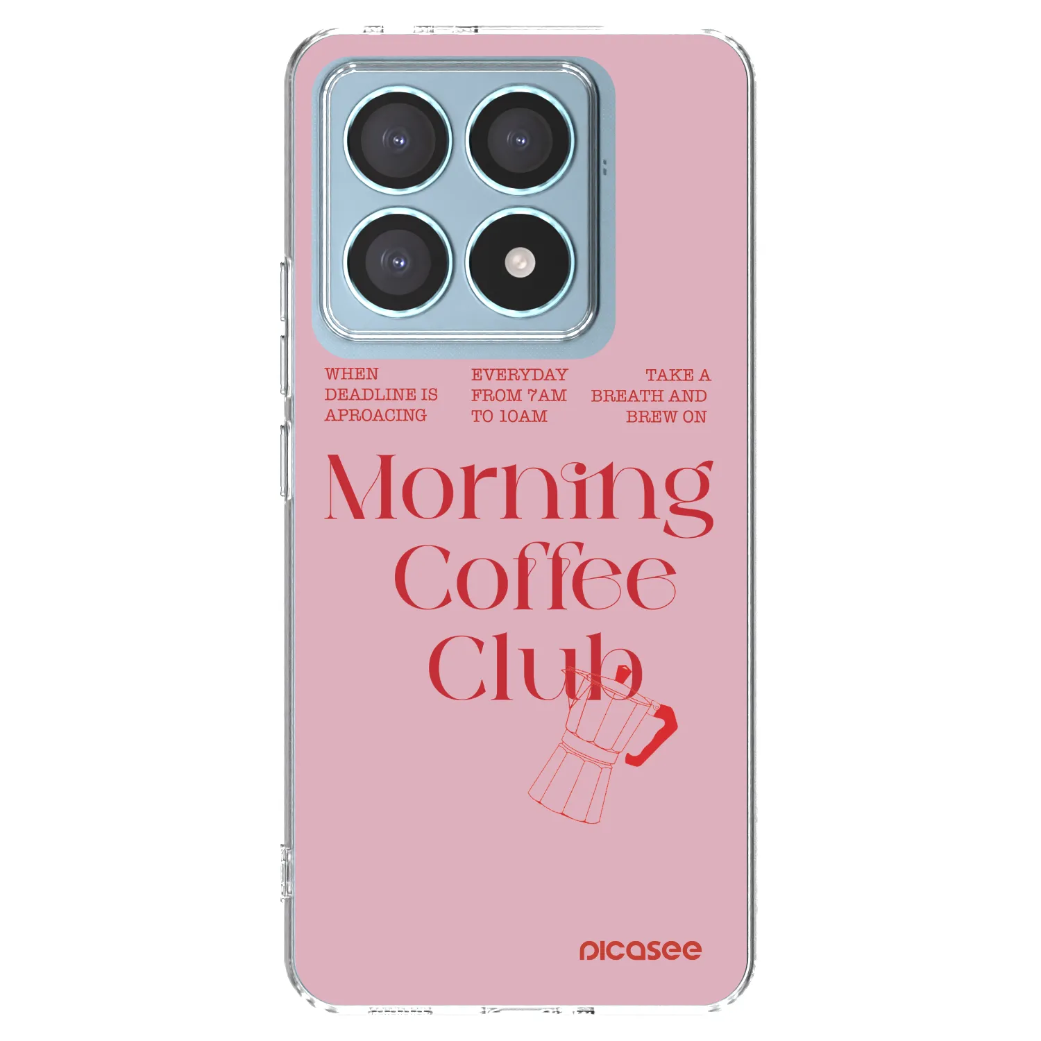 Picasee silikonový průhledný obal pro Xiaomi 14T Pro - Morning