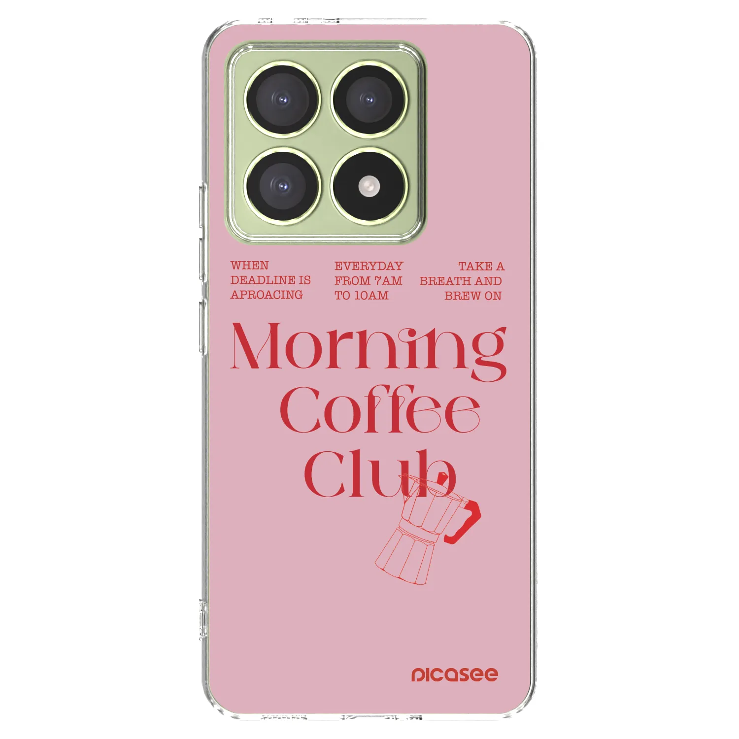 Picasee silikonový průhledný obal pro Xiaomi 14T - Morning